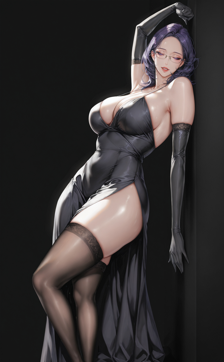 黑丝金美婷-pixiv插画-作品交流服务