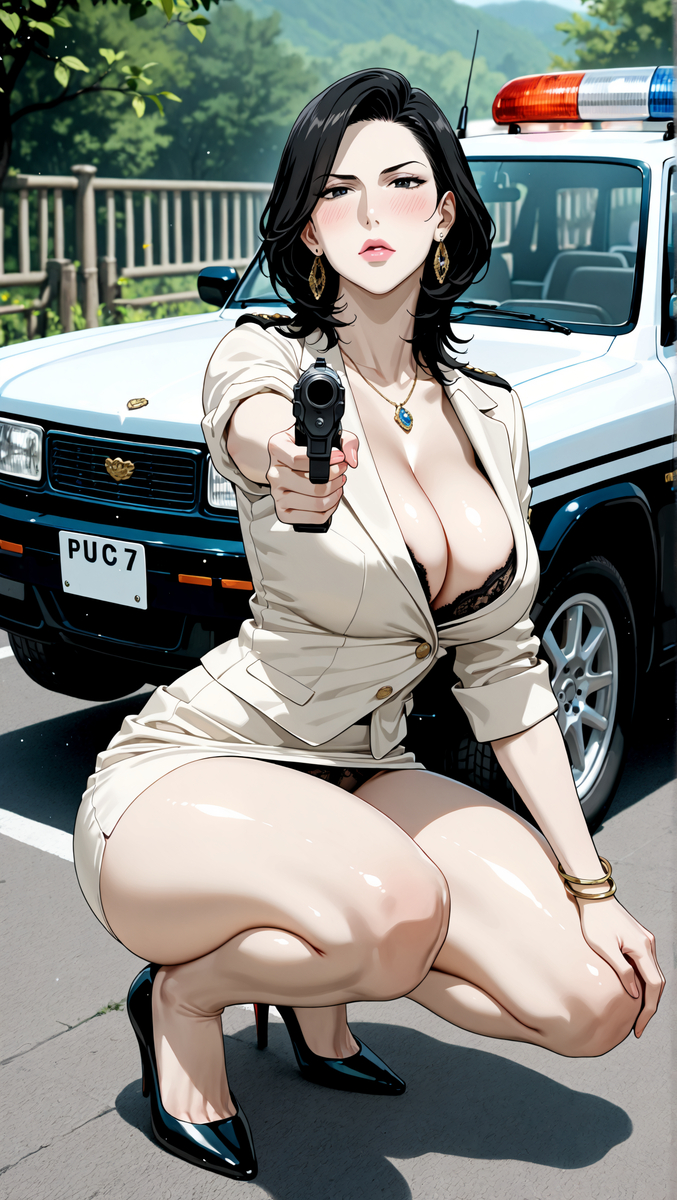 女警夫人-pixiv插画-作品交流服务