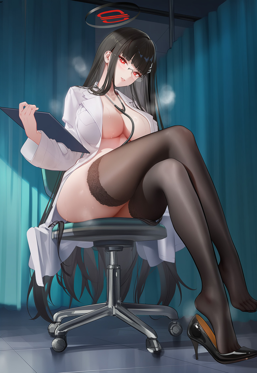 黑丝御姐-pixiv插画-作品交流服务