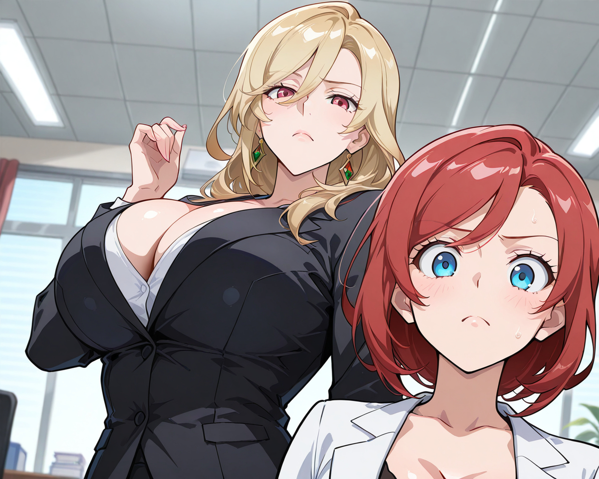 Office Lady-pixiv插画-作品交流服务