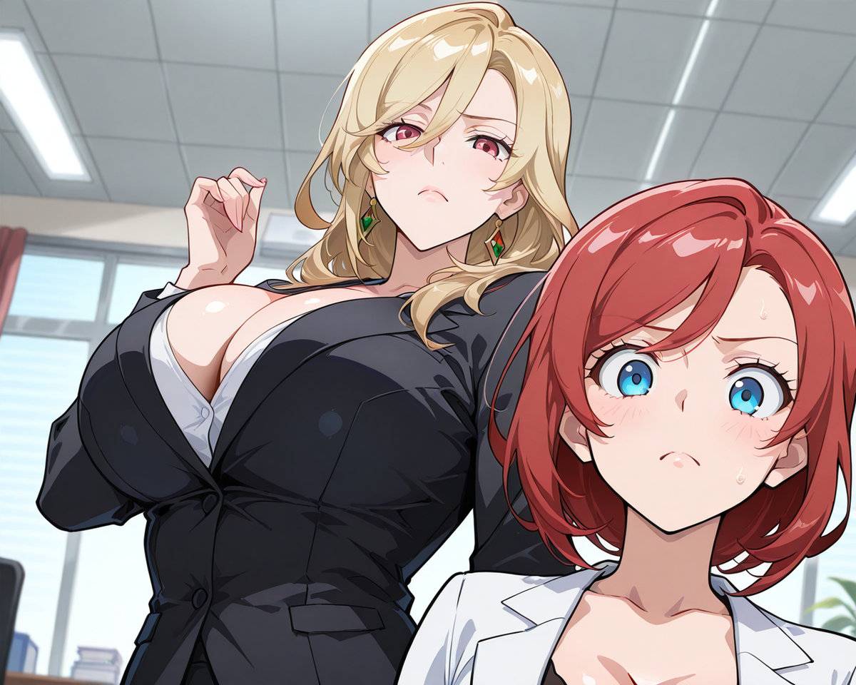 Office Lady-pixiv插画-作品交流服务