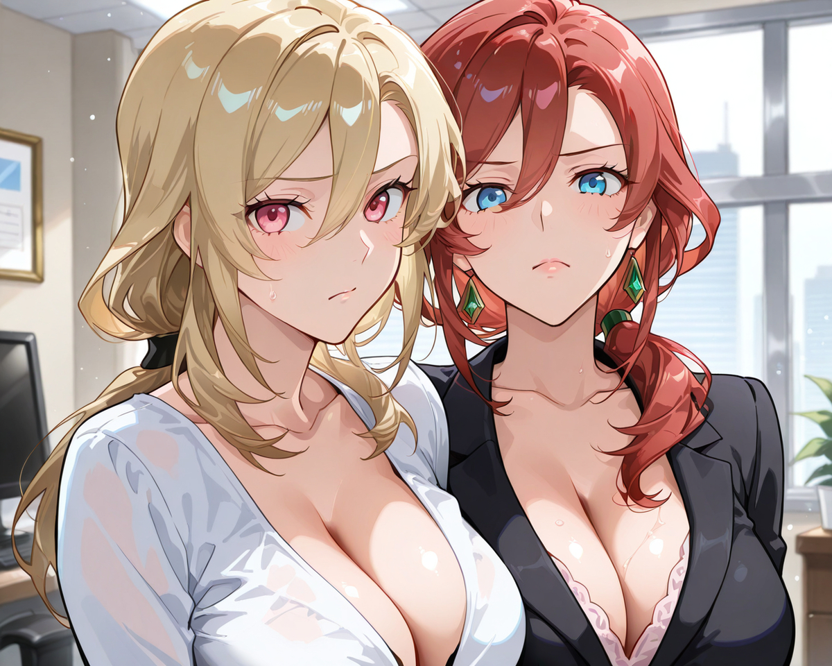 Office Lady-pixiv插画-作品交流服务