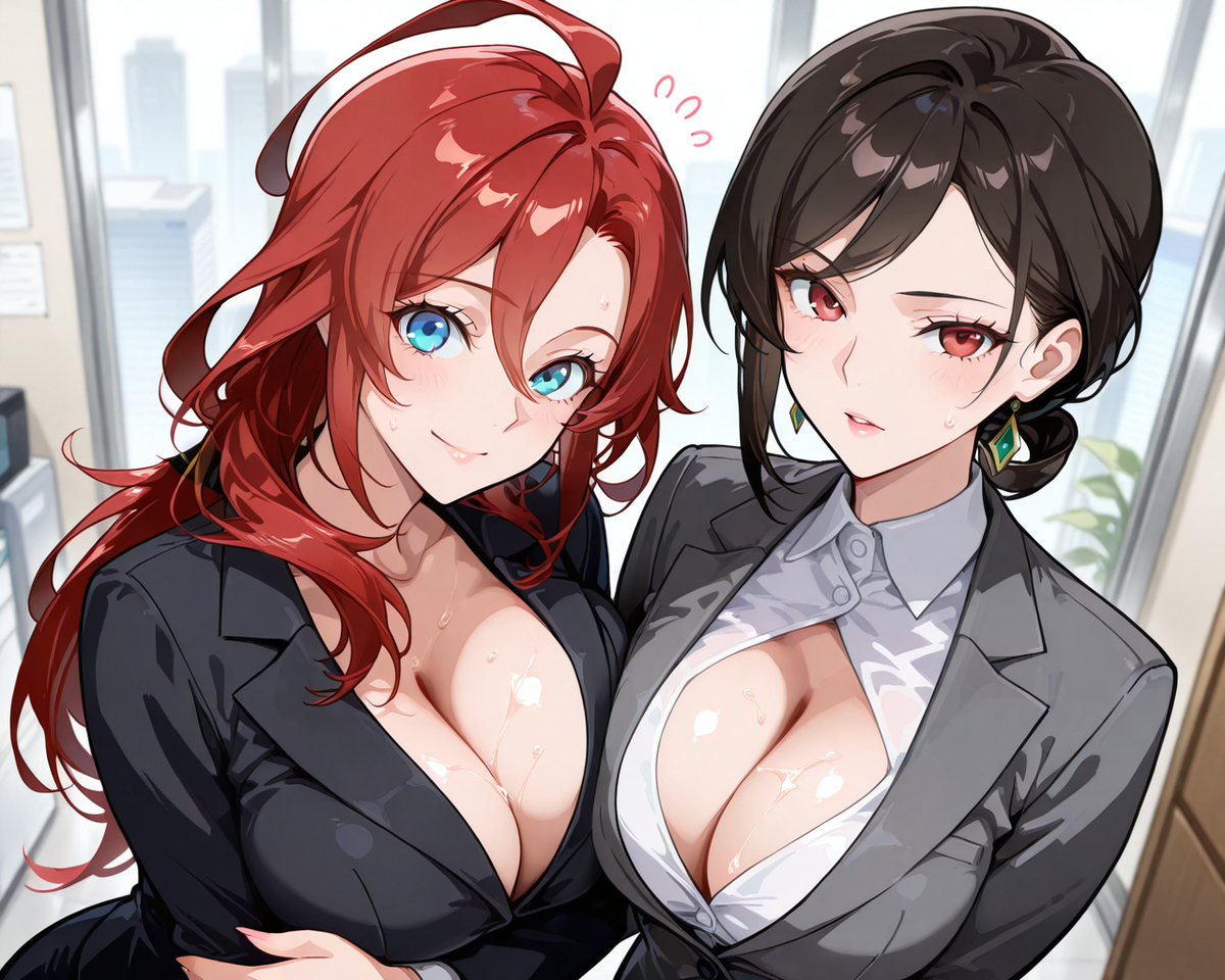 图片[5]-Office Lady-pixiv插画-作品交流服务