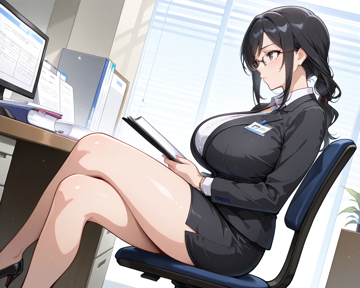 图片[8]-Office Lady-pixiv插画-作品交流服务