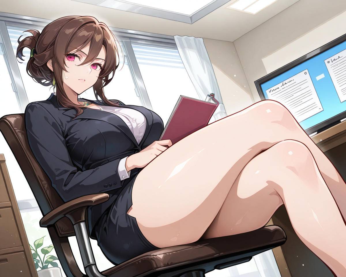 图片[9]-Office Lady-pixiv插画-作品交流服务