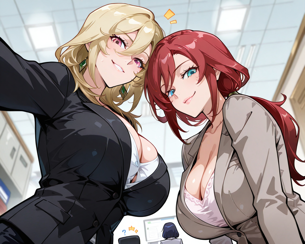 图片[11]-Office Lady-pixiv插画-作品交流服务