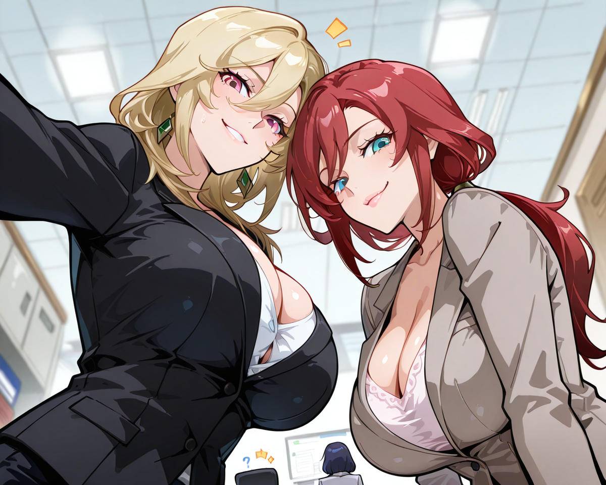 图片[11]-Office Lady-pixiv插画-作品交流服务