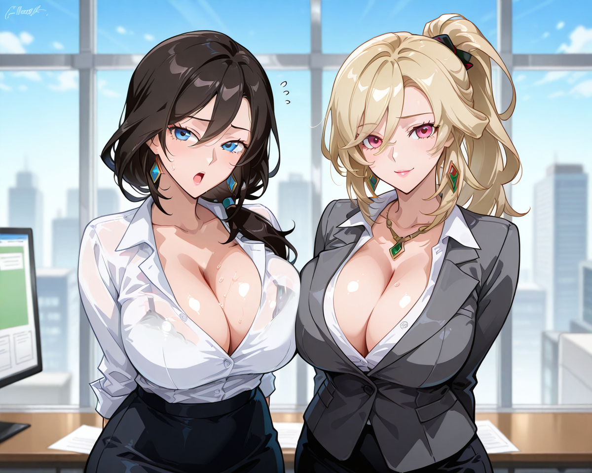 图片[12]-Office Lady-pixiv插画-作品交流服务