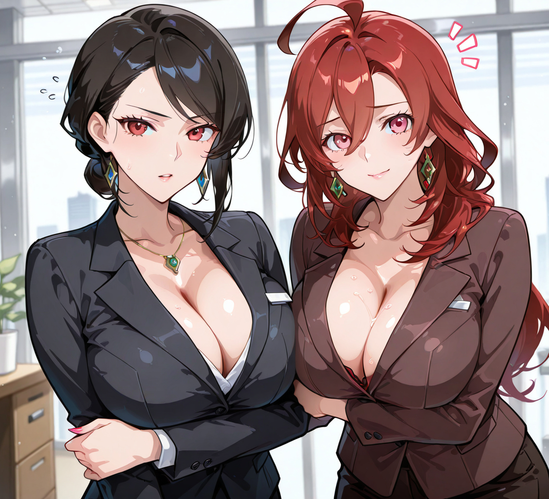 图片[9]-Office Lady-pixiv插画-作品交流服务