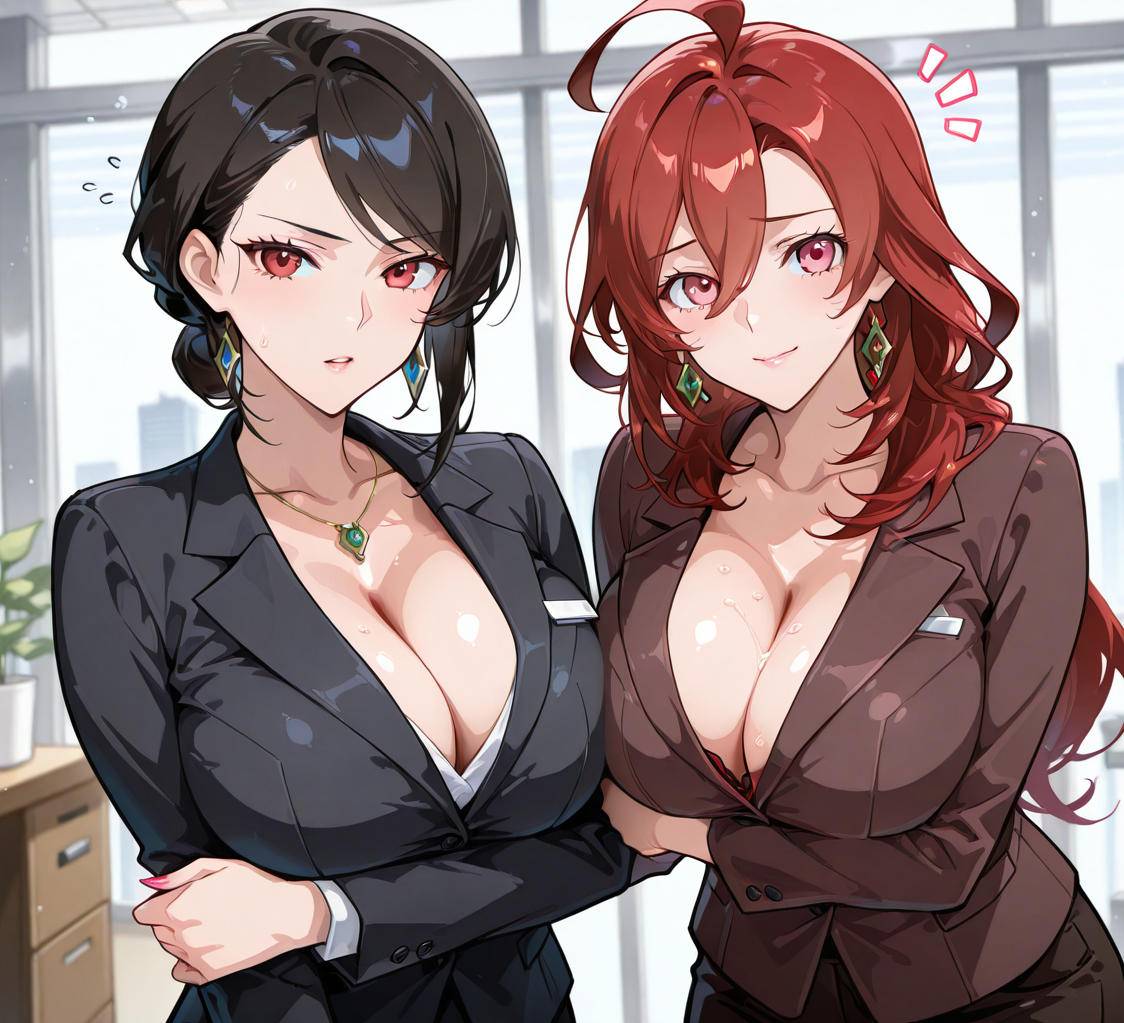 图片[9]-Office Lady-pixiv插画-作品交流服务