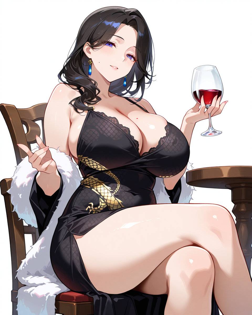 Black Dragon Dress-pixiv插画-作品交流服务