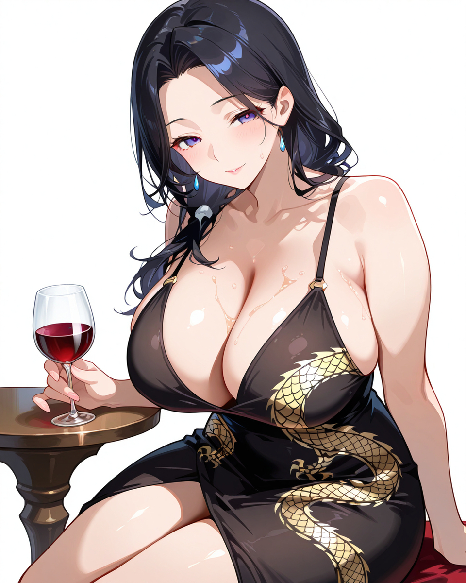 Black Dragon Dress-pixiv插画-作品交流服务