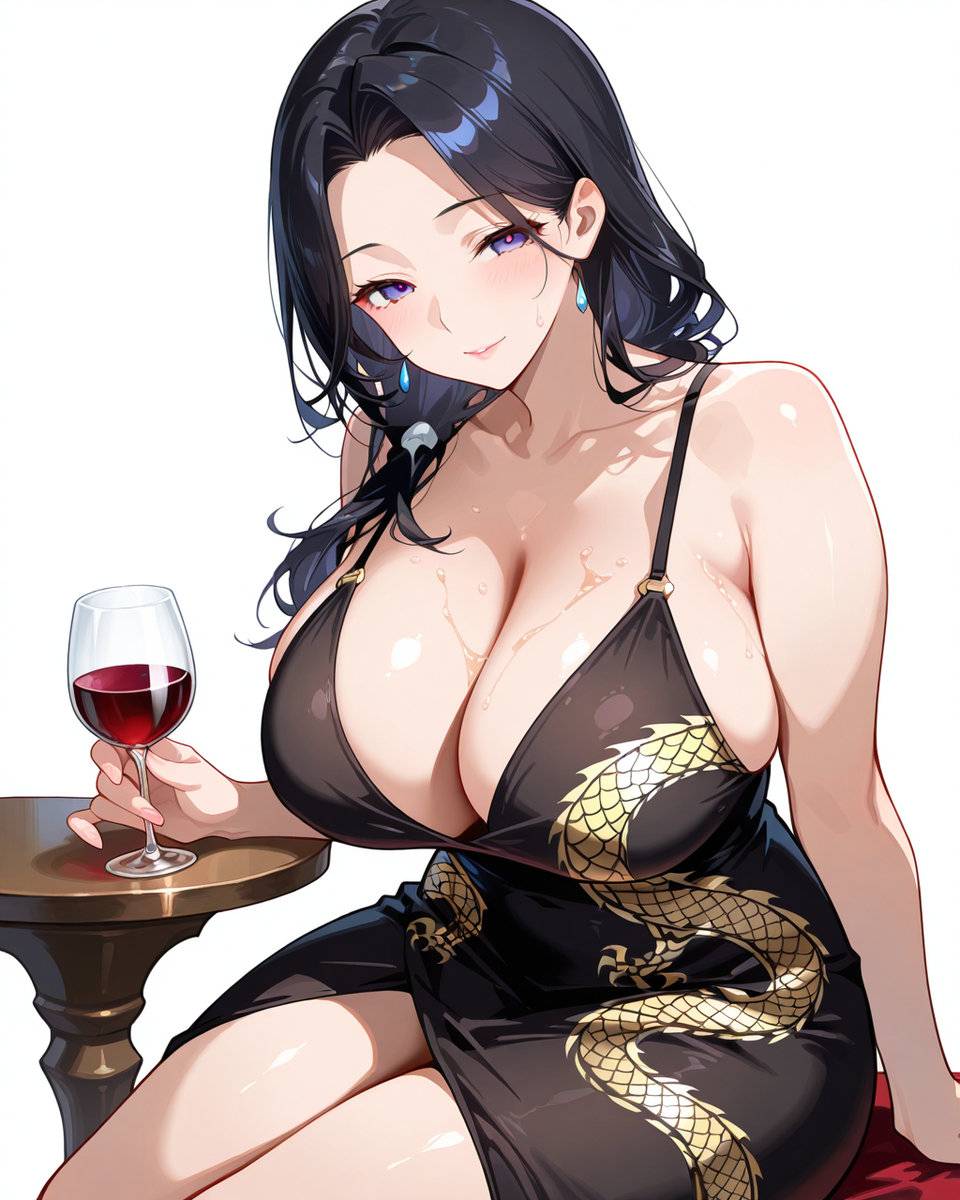 Black Dragon Dress-pixiv插画-作品交流服务