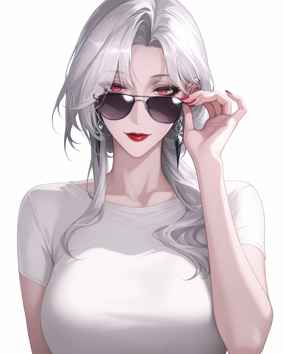 Sunglasses-pixiv插画-作品交流服务