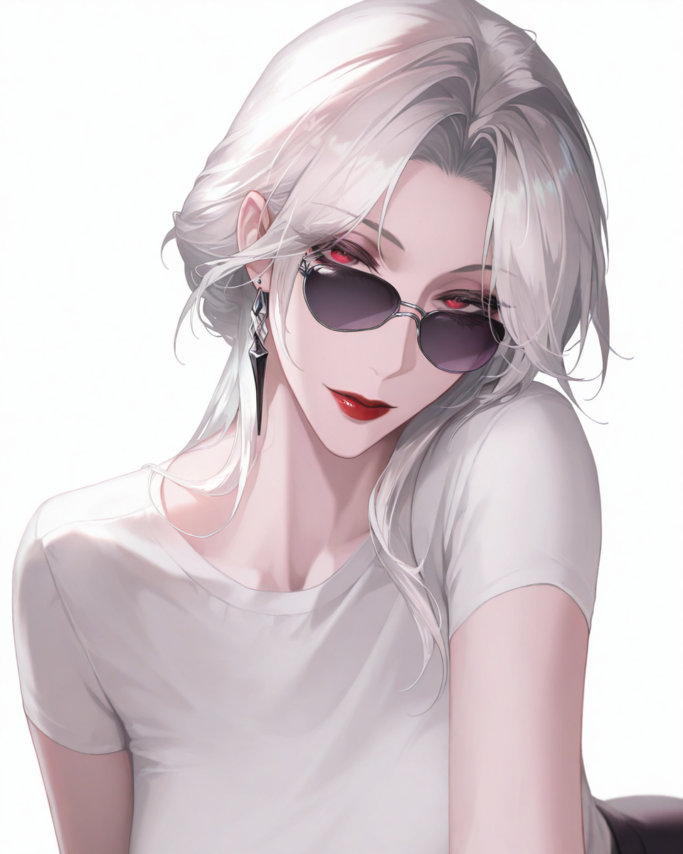Sunglasses-pixiv插画-作品交流服务