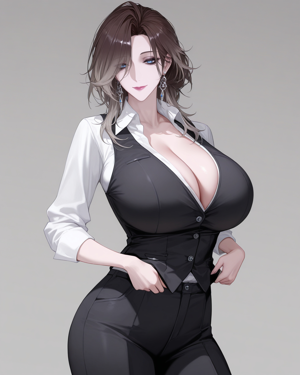 Suit Vest-pixiv插画-作品交流服务