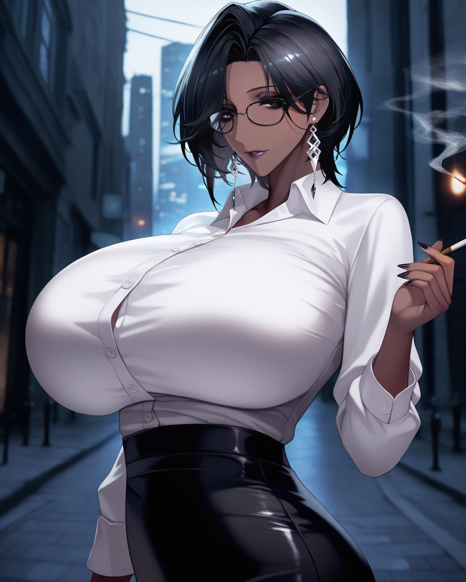 Smoking-pixiv插画-作品交流服务