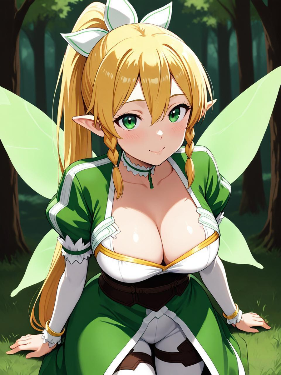 リーファ 01-pixiv插画-作品交流服务