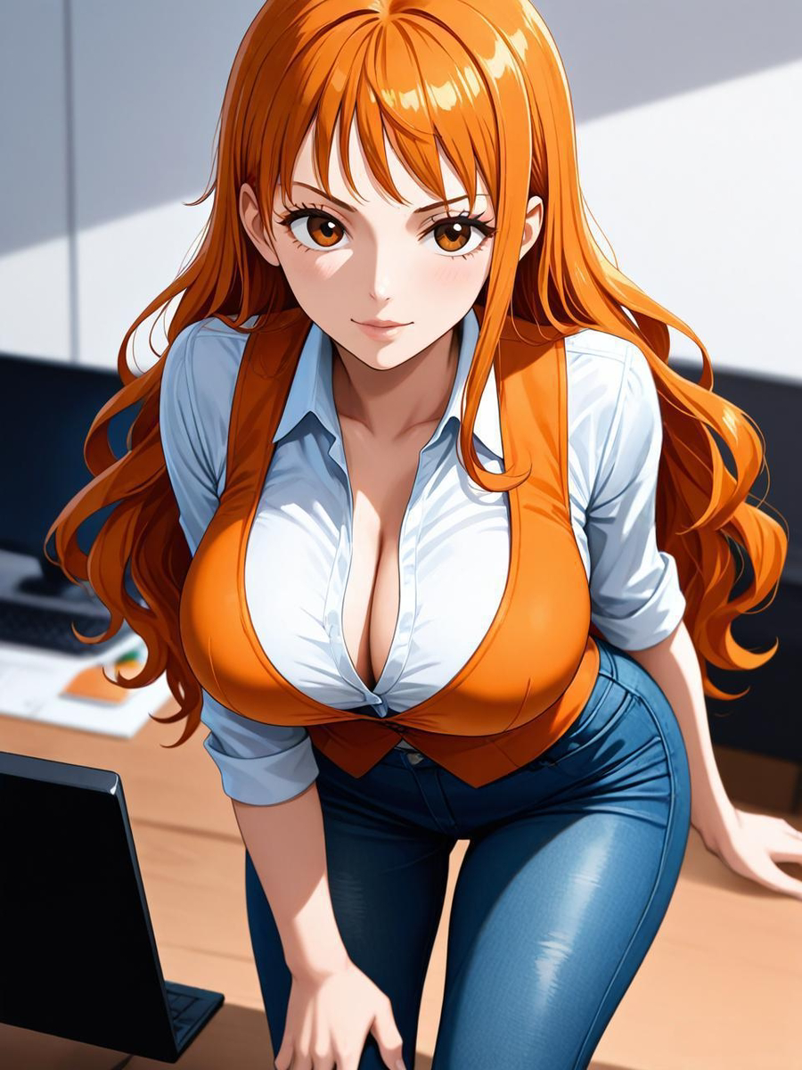 ナミ 02-pixiv插画-作品交流服务