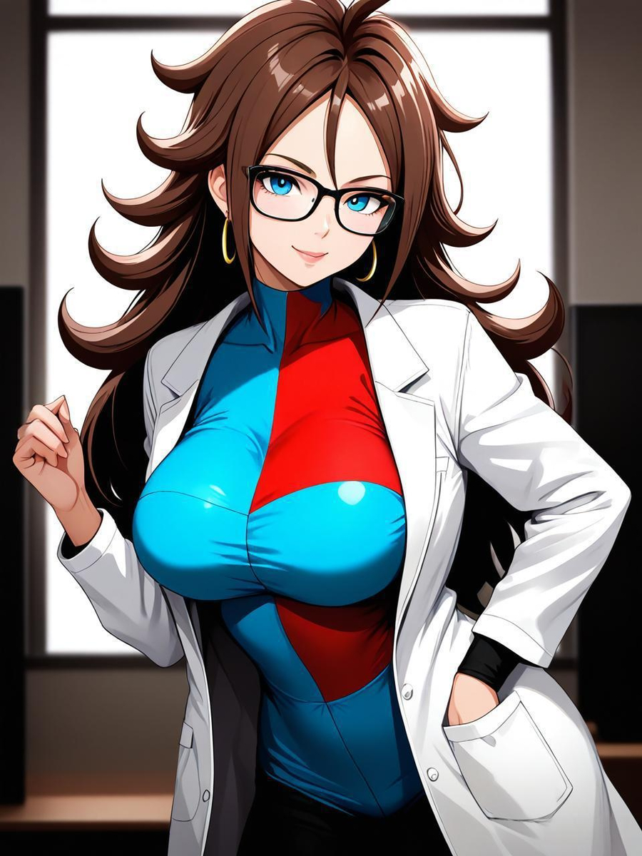 人造人間21号 01-pixiv插画-作品交流服务