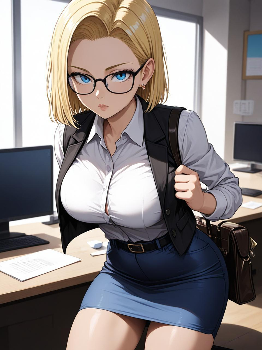 人造人間18号 05-pixiv插画-作品交流服务