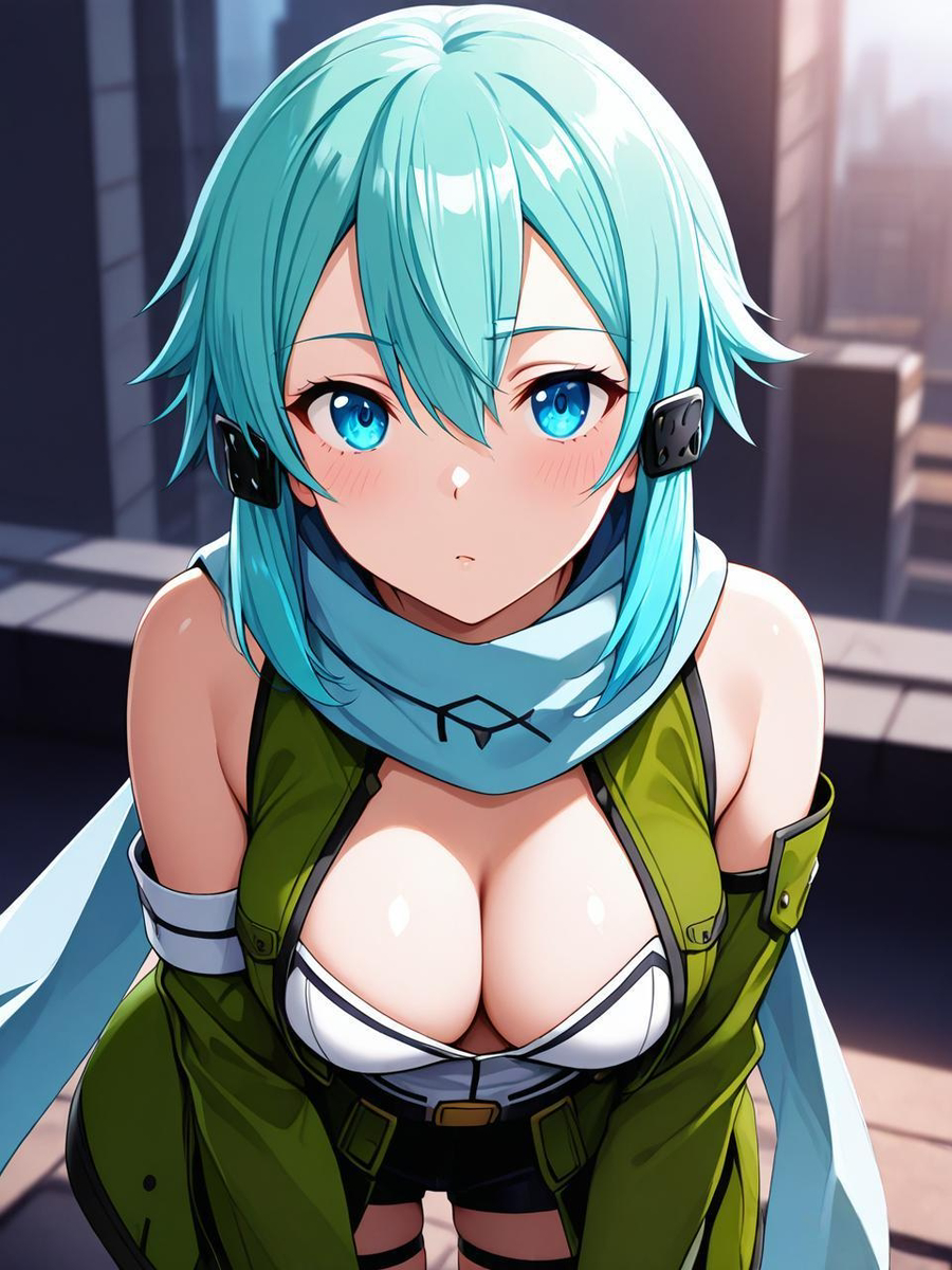 朝田詩乃 02-pixiv插画-作品交流服务