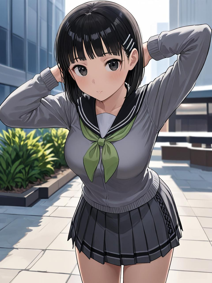 桐ヶ谷直葉 03-pixiv插画-作品交流服务