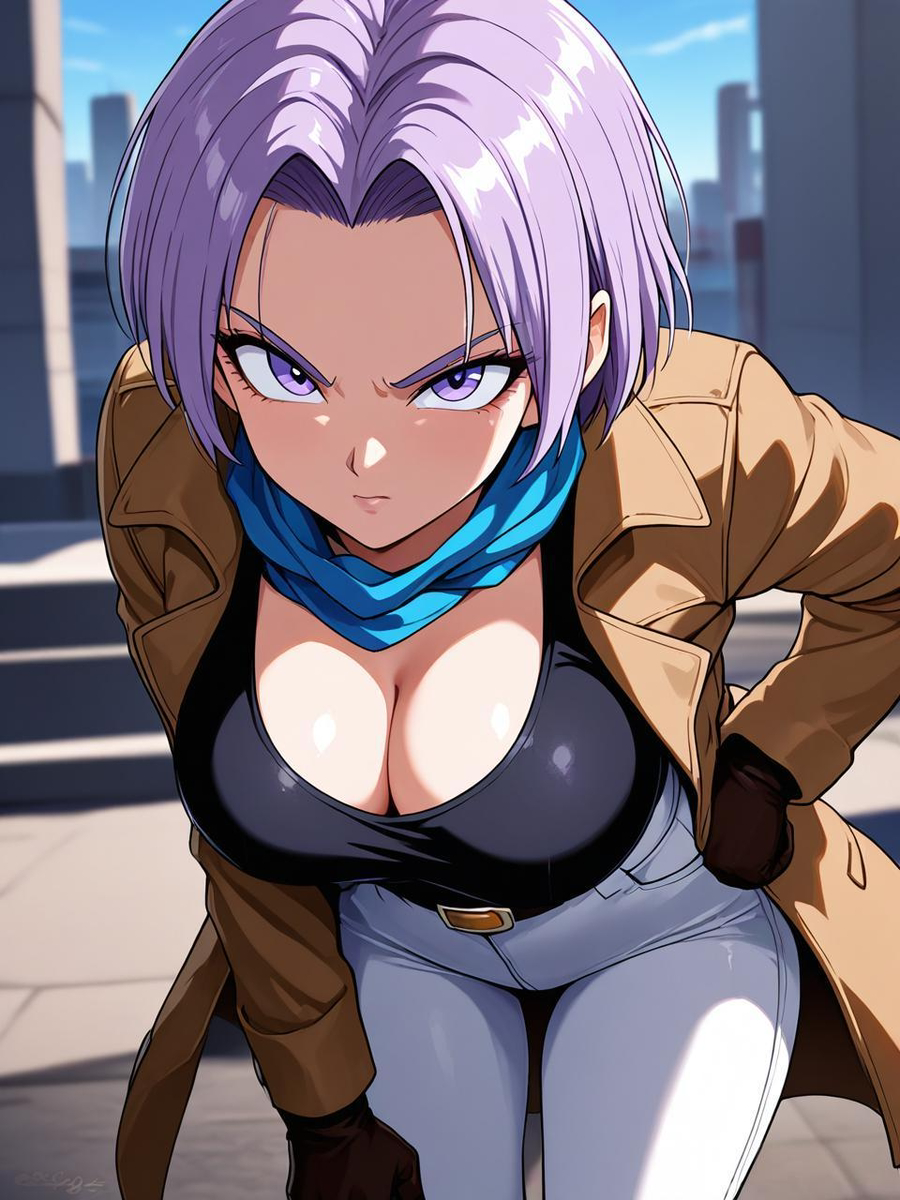 トランクス 女体化03-pixiv插画-作品交流服务