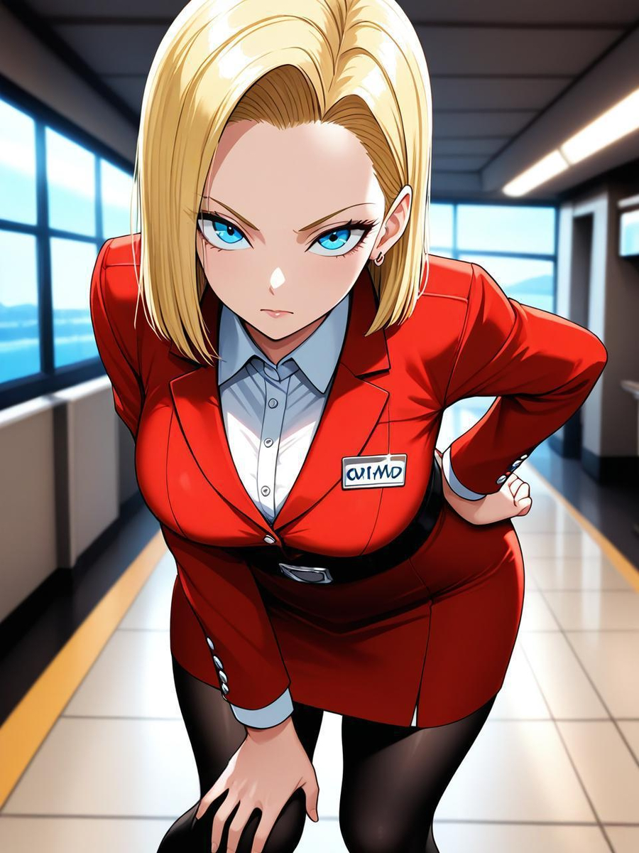 人造人間18号 07-pixiv插画-作品交流服务