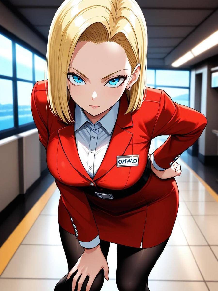 人造人間18号 07-pixiv插画-作品交流服务