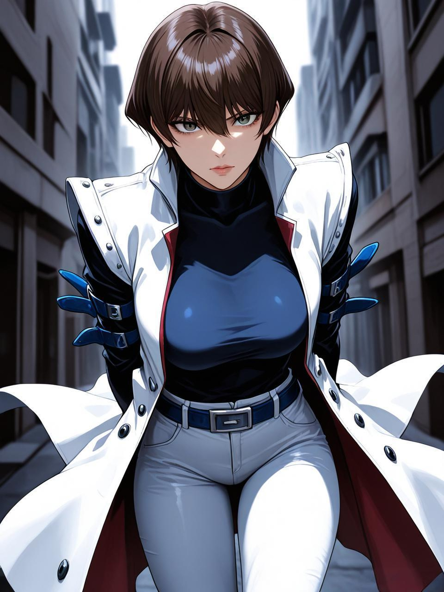 海馬瀬人 女体化01-pixiv插画-作品交流服务