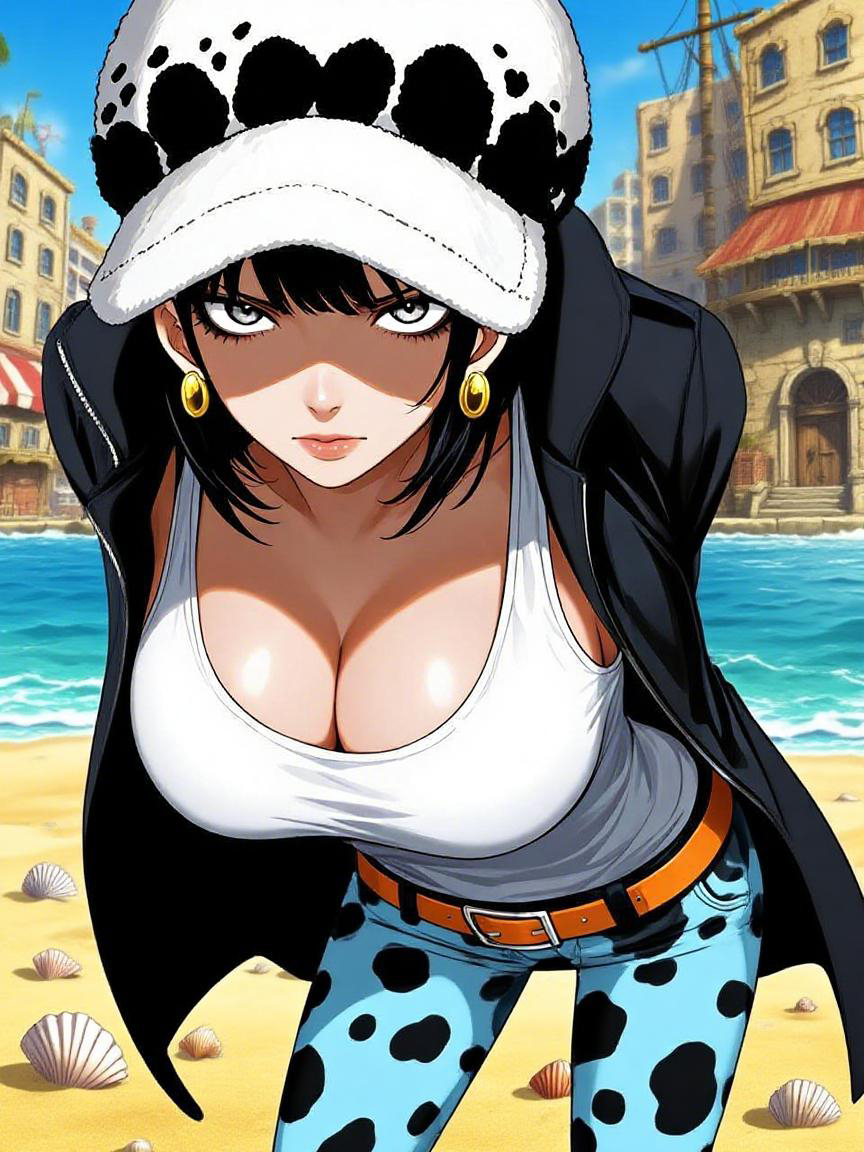 トラファルガー・ロー 女体化04-pixiv插画-作品交流服务