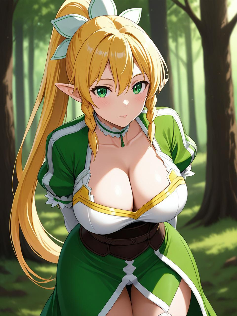 リーファ 03-pixiv插画-作品交流服务