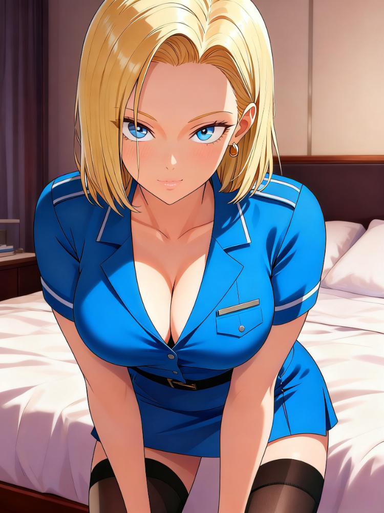 人造人間18号 08-pixiv插画-作品交流服务