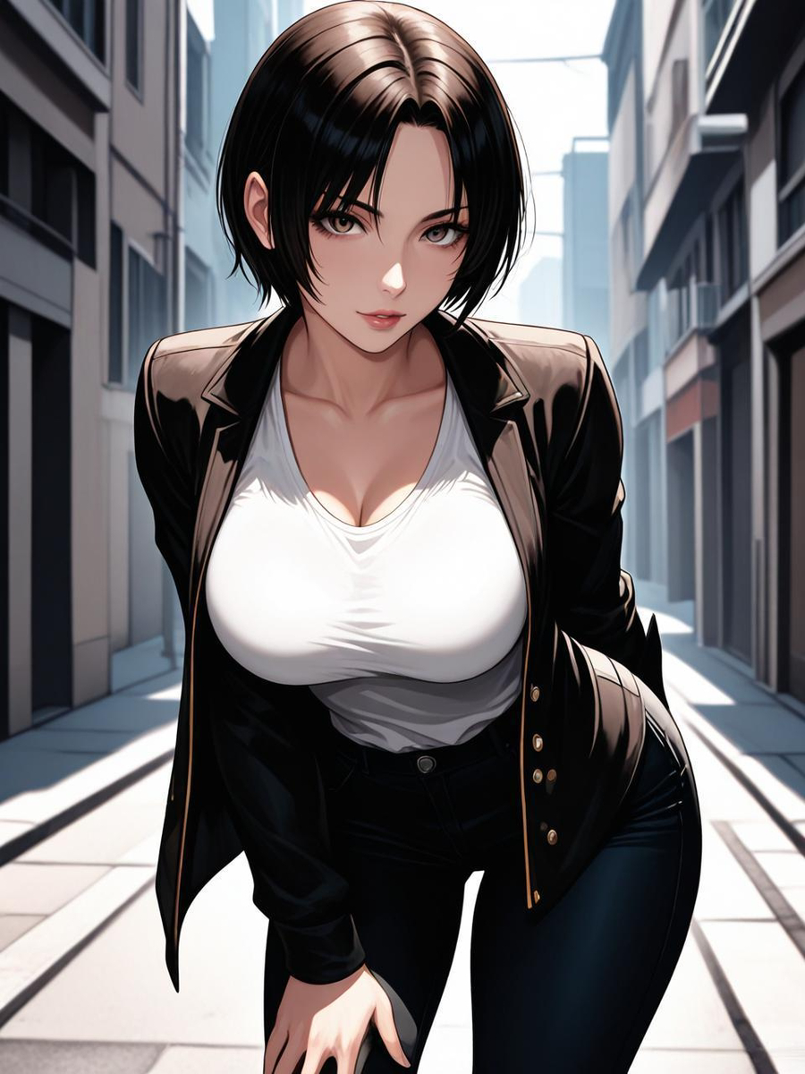 草薙京 女体化03-pixiv插画-作品交流服务