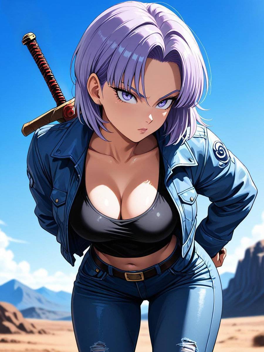 トランクス 女体化04-pixiv插画-作品交流服务