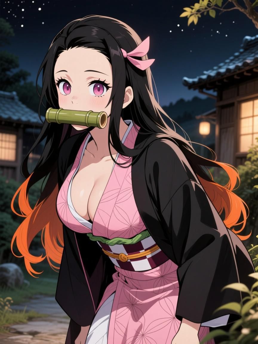 竈門禰豆子 03-pixiv插画-作品交流服务