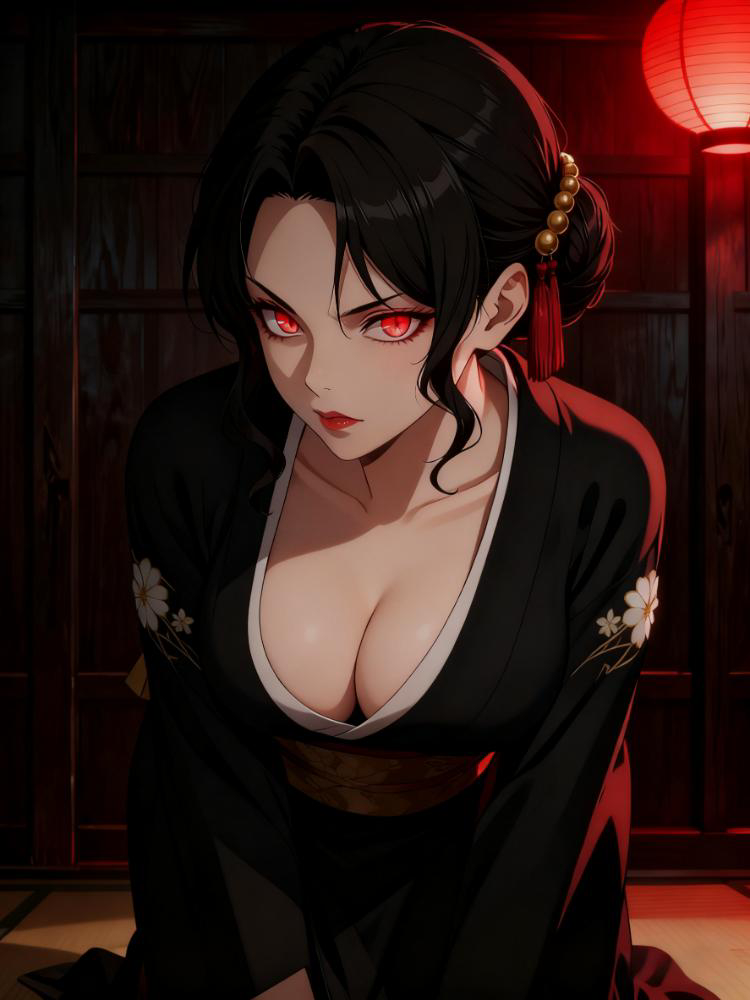 鬼舞辻無惨 女体化07-pixiv插画-作品交流服务