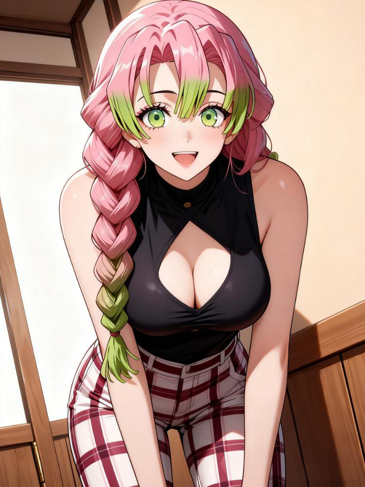 甘露寺蜜璃 04-pixiv插画-作品交流服务