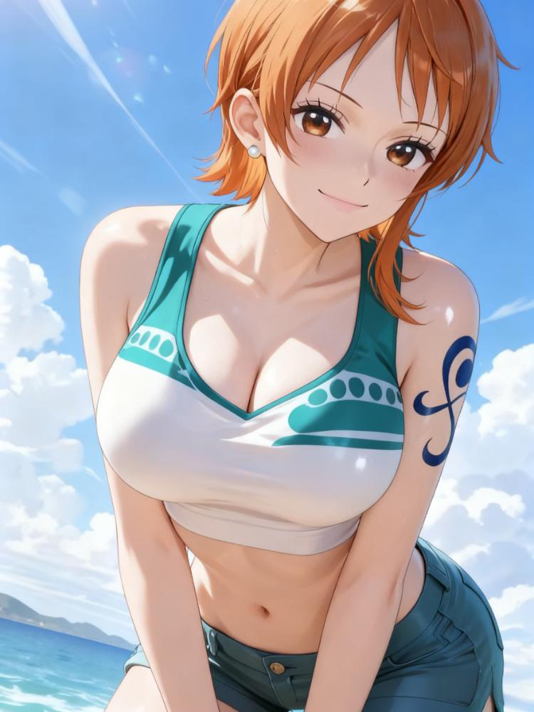 ナミ 06-pixiv插画-作品交流服务