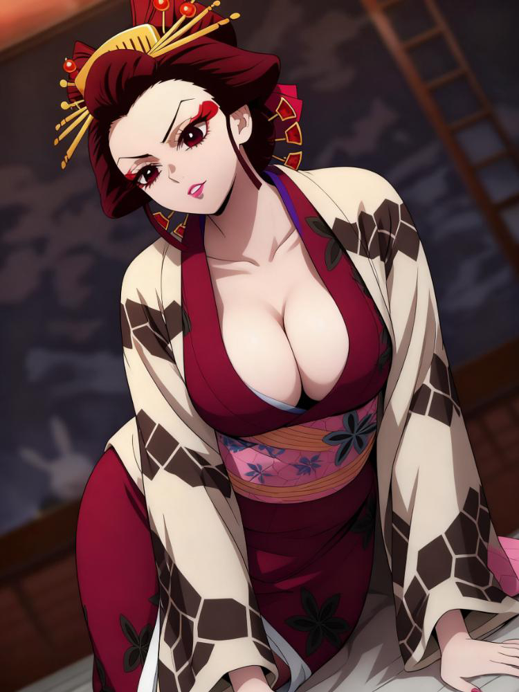 堕姫 02-pixiv插画-作品交流服务