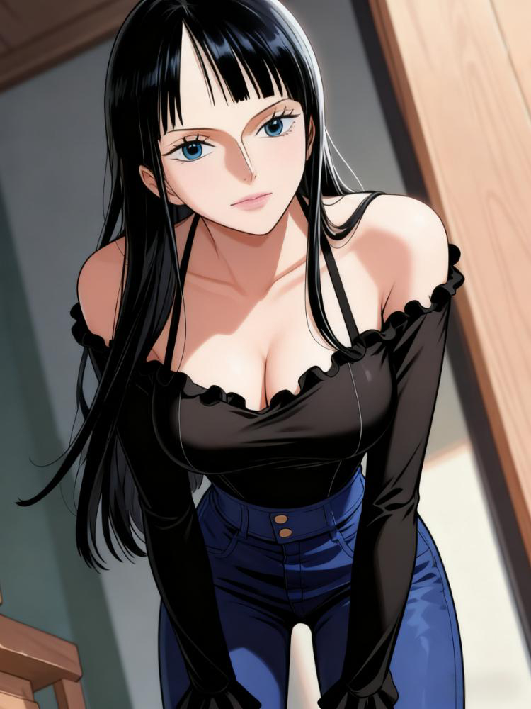 ニコ・ロビン 02-pixiv插画-作品交流服务