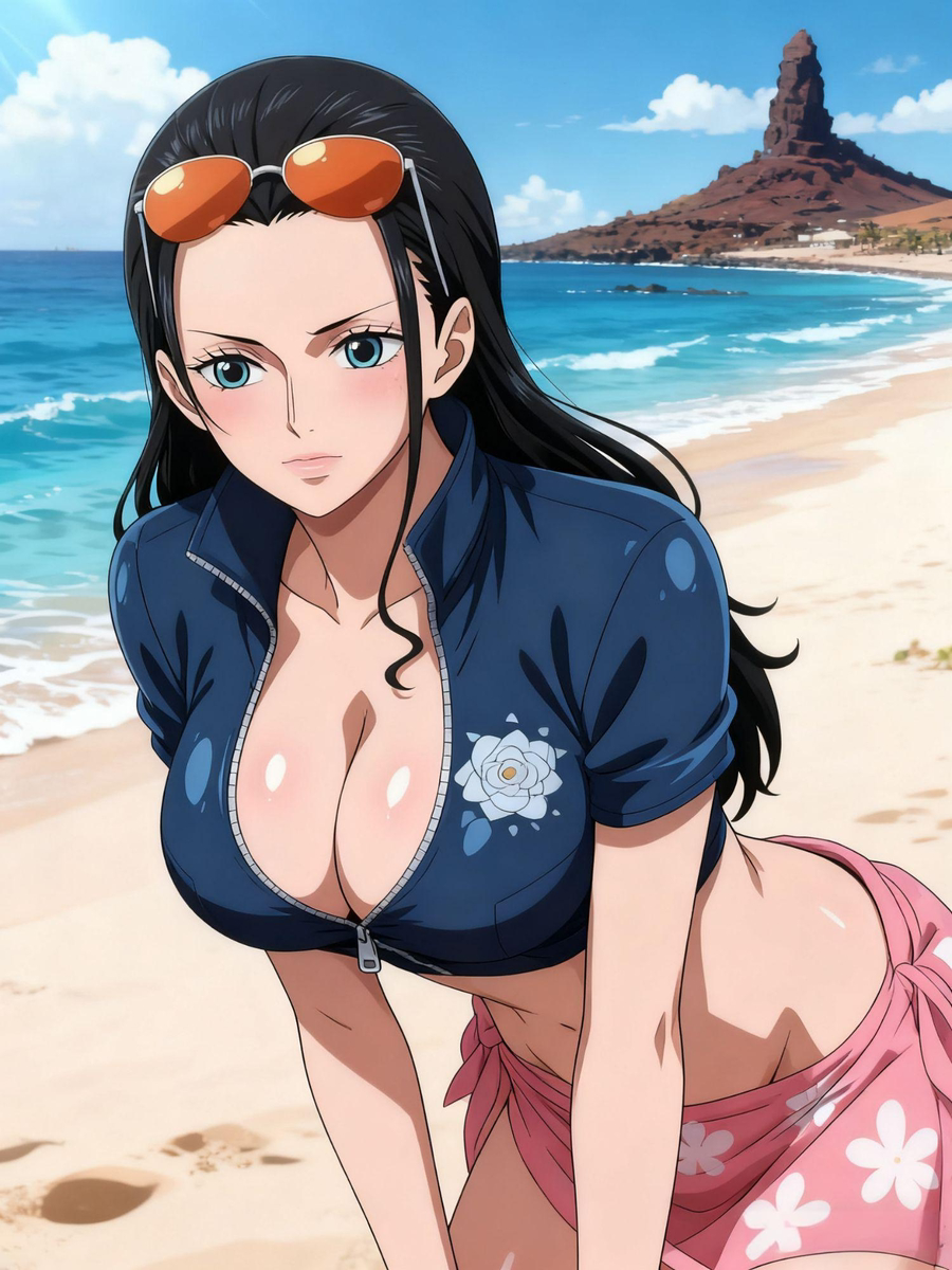 ニコ・ロビン 04-pixiv插画-作品交流服务