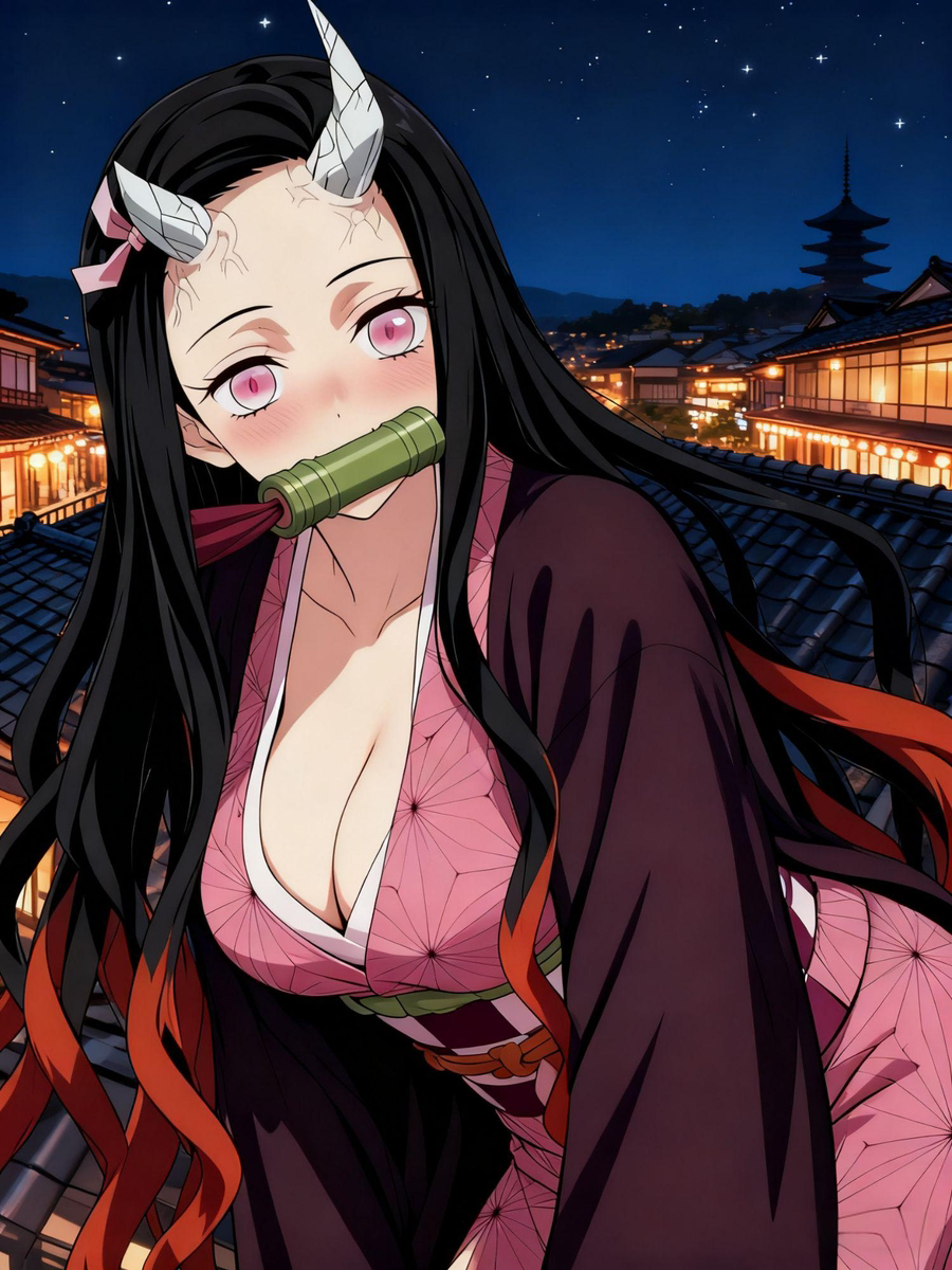 竈門禰豆子 04-pixiv插画-作品交流服务