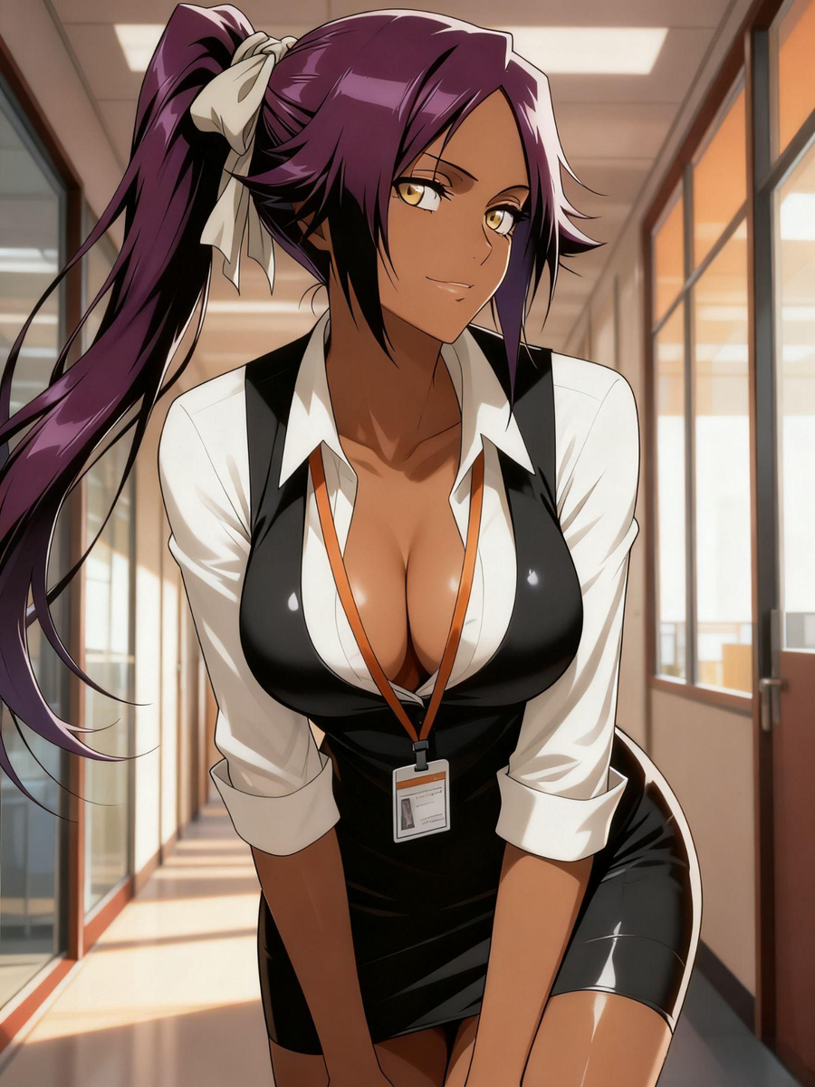 四楓院夜一 03-pixiv插画-作品交流服务