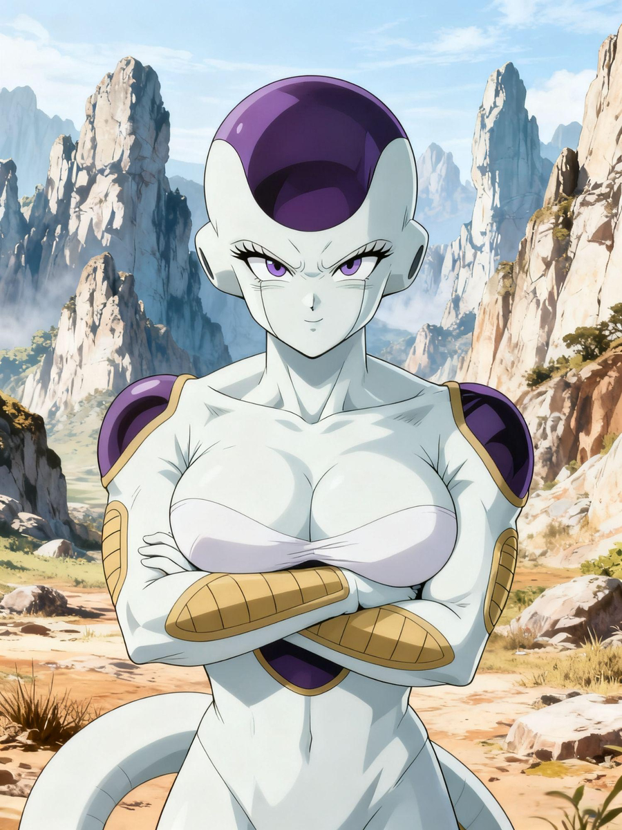 フリーザ 女体化01-pixiv插画-作品交流服务