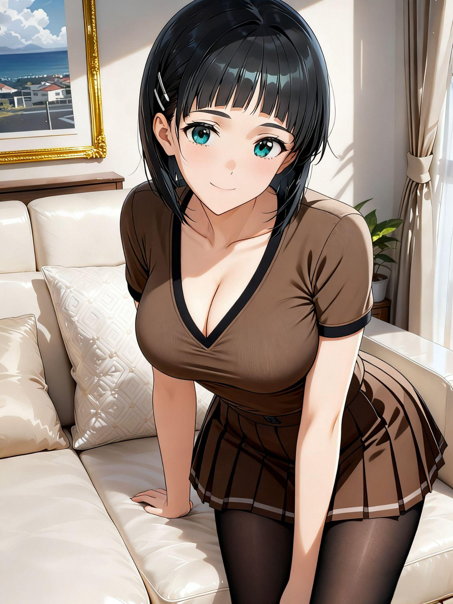 桐ヶ谷直葉 06-pixiv插画-作品交流服务