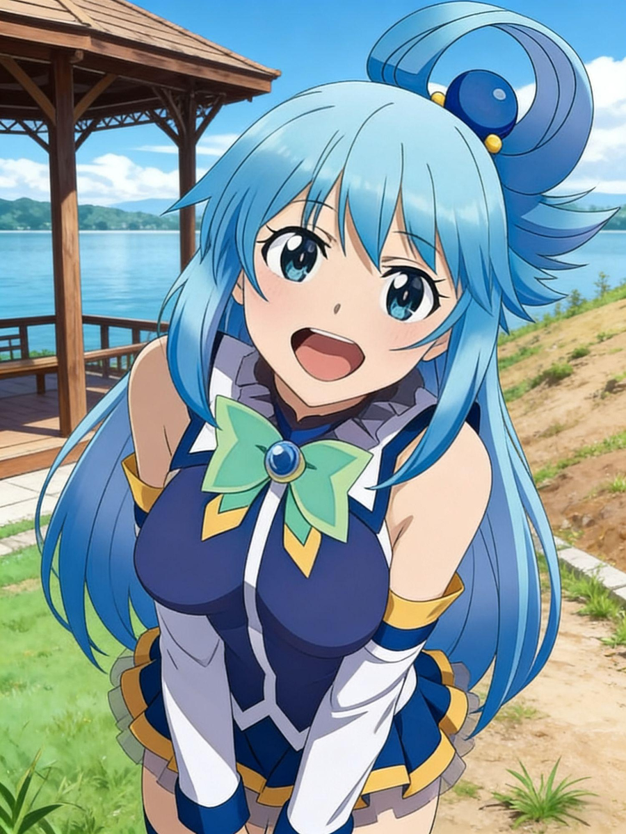 アクア 01-pixiv插画-作品交流服务