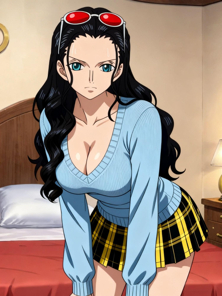 ニコ・ロビン 07-pixiv插画-作品交流服务