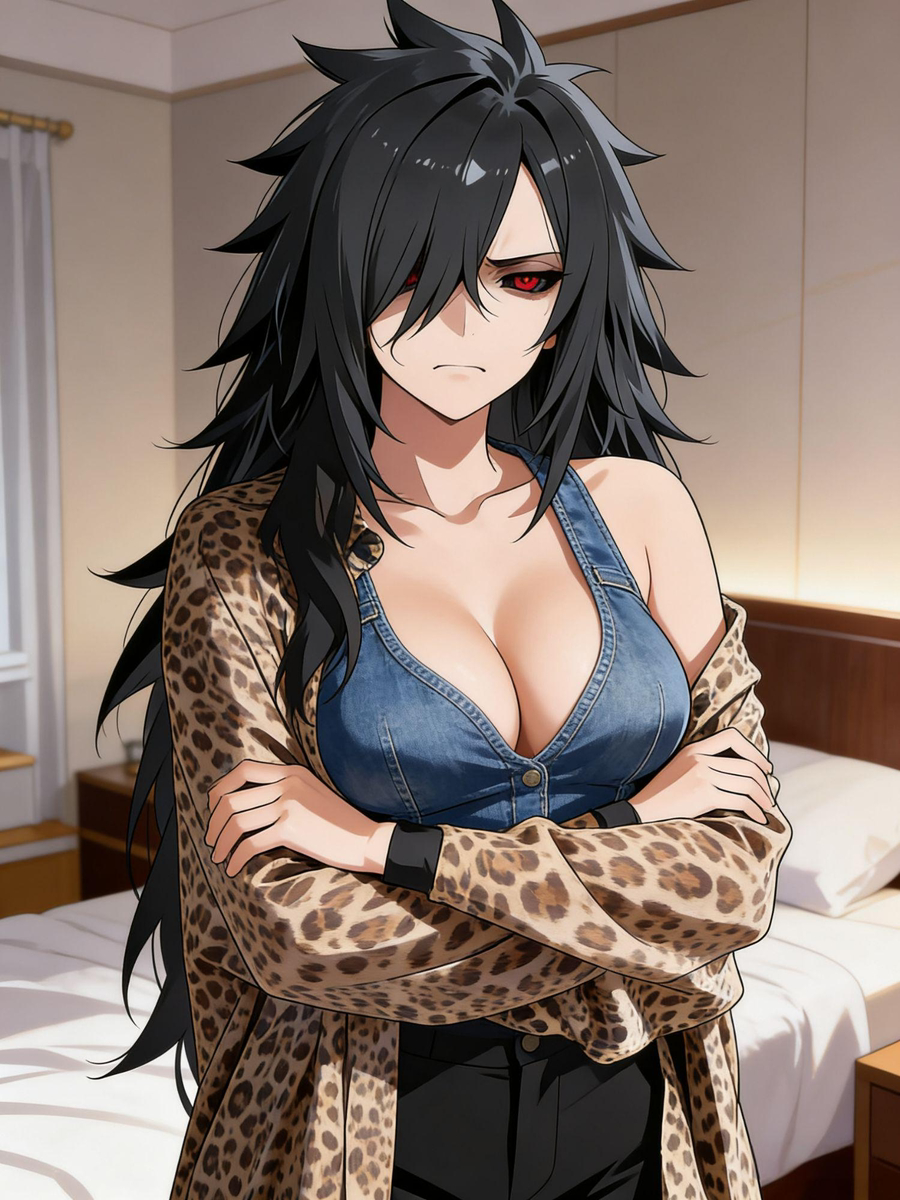 うちはマダラ 女体化01-pixiv插画-作品交流服务